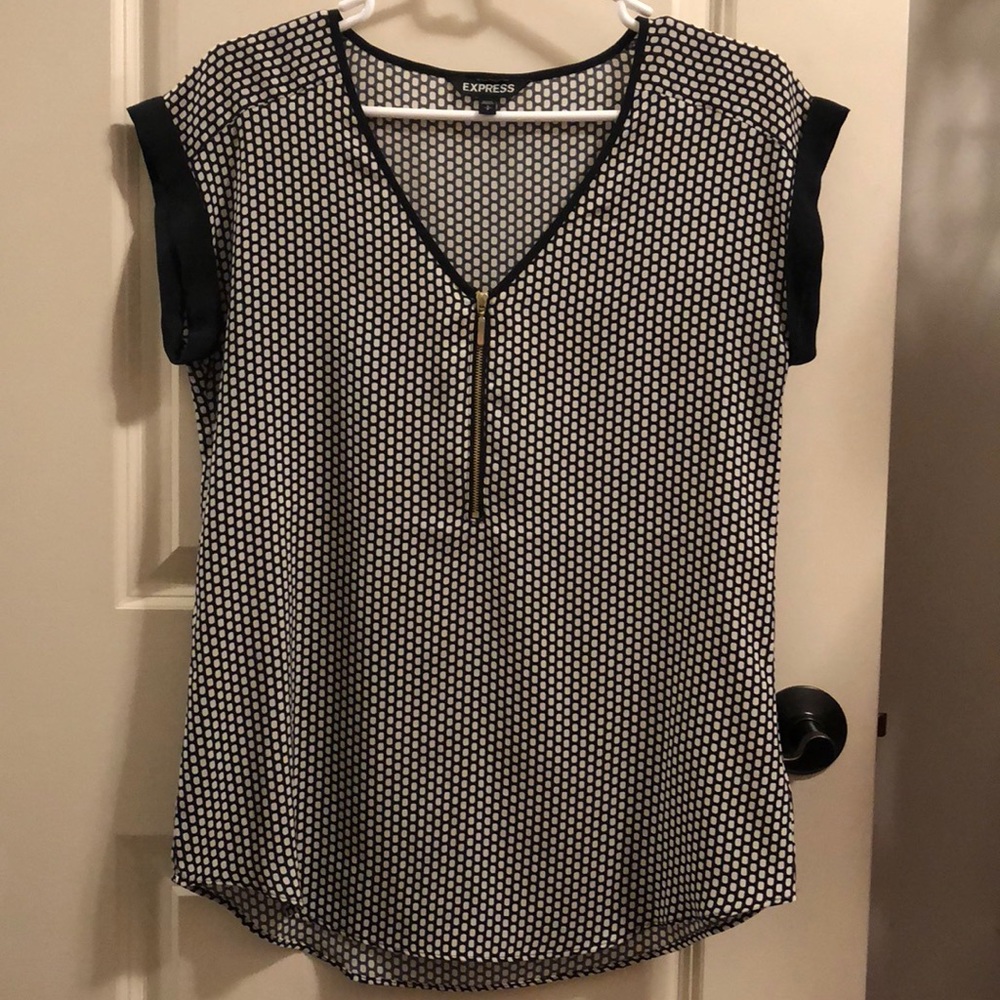 Express Zip Front Shirt
